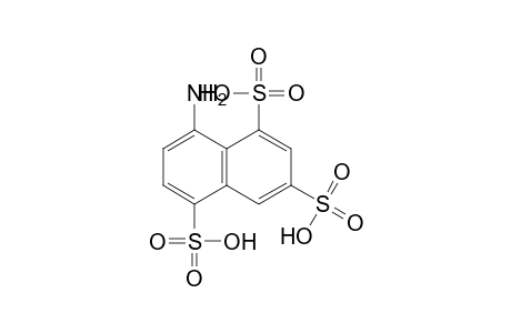 1,3,5-Naphthalenetrisulfonic acid, 8-amino-