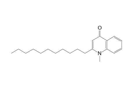 1-Methyl-2-undecyl-4-quinolinone