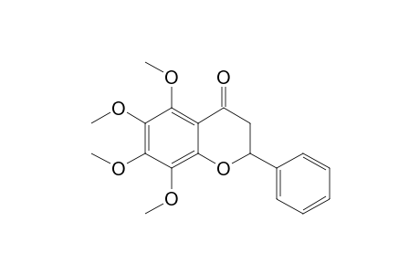 5,6,7,8-TETRAMETHOXY-FLAVANONE