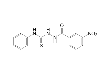 1-(m-nitrobenzoyl)-4-phenyl-3-thiosemicarbazide