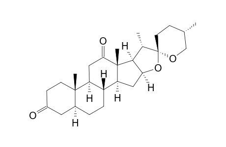 (25R)-5alpha-SPIROSTAN-3,12-DIONE