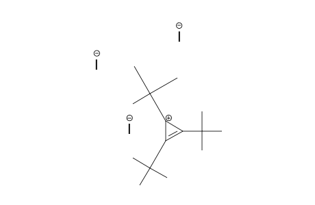 1,2,3-tri(t-Butyl)cyclopropenylium triiodide