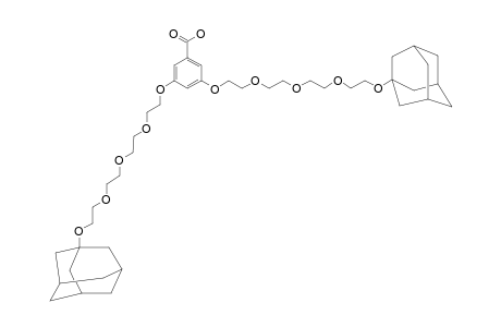 3,5-BIS-[2-[2-[2-[2-(ADAMANTAN-1-YL-OXY)-ETHOXY]-ETHOXY]-ETHOXY]-ETHOXY]-BENZOIC-ACID