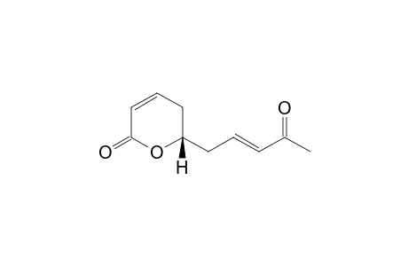 (S)-6-(4'-Oxopent-2'-enyl)-5,6-dihydro-2H-pyran-2-one