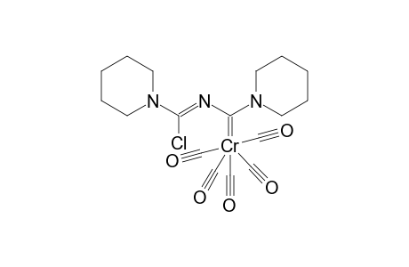 Pentacarbonyl{[(chloropiperidinomethylene)amino]piperidinocarbene}chromium