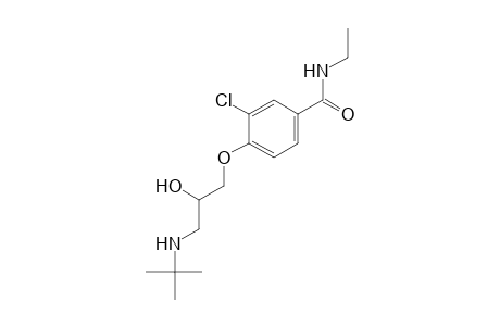 4-[3-(tert-BUTYLAMINO)-2-HYDROXYPROPOXY]-3-CHLORO-N-ETHYLBENZAMIDE