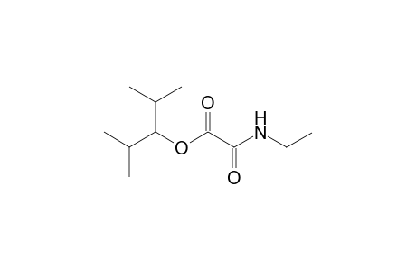 1-isopropyl-2-methylpropyl-N-ethyl oxamate