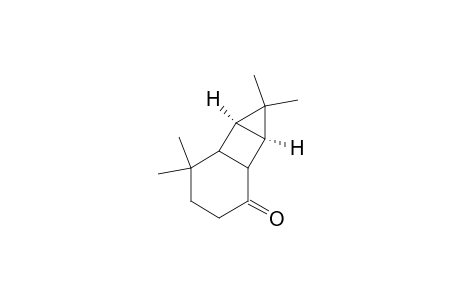 Tricyclo[4.3.0.07,9]nonan-2-one, 5,5,8,8-tetramethyl-, (1.alpha.,6.alpha.,7.beta.,9.beta.)-(.+-.)-