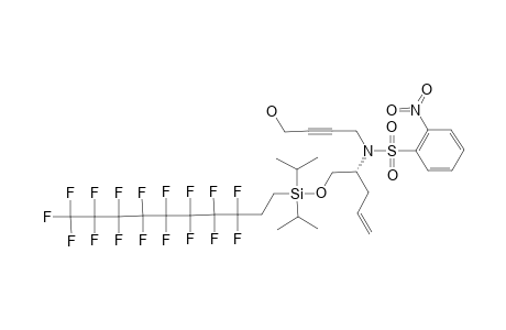 #29;(R)-N-[1-[(3,3,4,4,5,5,6,6,7,7,8,8,9,9,10,10,10-HEPTADECAFLUORODECYL)-DIISOPROPYLSILYLOXY]-PENT-4-EN-2-YL]-N-(4-HYDROXYBUT-2-YNYL)-2-NITROBENZENESULFONAMID