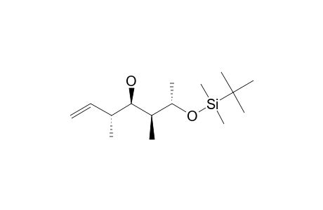 (3S,4S,5S,6S)-3,5-DIMETHYL-6-(TERT.-BUTYLDIMETHYLSILYL)-1-HEPTENE-4,6-DIOL