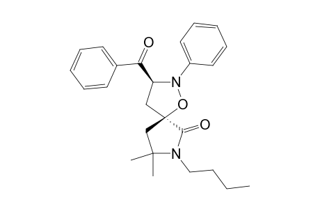 2-PHENYL-3-BENZOYL-6-OXO-7-BUTYL-8,8-DIMETHYL-1-OXA-2,7-DIAZASPIRO-[4.4]-NONANE