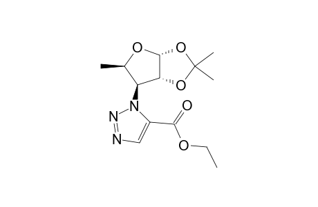 3-[(3aR,5R,6S,6aR)-2,2,5-trimethyl-3a,5,6,6a-tetrahydrofuro[4,5-d][1,3]dioxol-6-yl]triazole-4-carboxylic acid ethyl ester