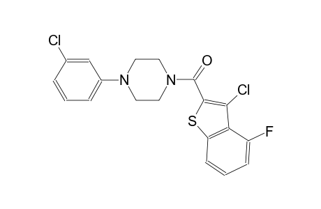 1-[(3-chloro-4-fluoro-1-benzothien-2-yl)carbonyl]-4-(3-chlorophenyl)piperazine