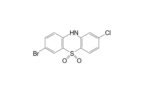 7-bromo-2-chlorophenothiazine, 5,5-dioxide