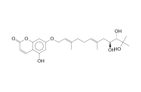 (9S,10R)-9,10,11,5'-TETRAHYDROXYUMBELLIPRENIN