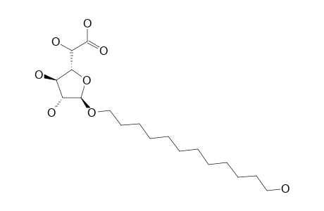 12'-HYDROXY-DODECYL-BETA-D-GALACTOFURANOSIDURONIC-ACID