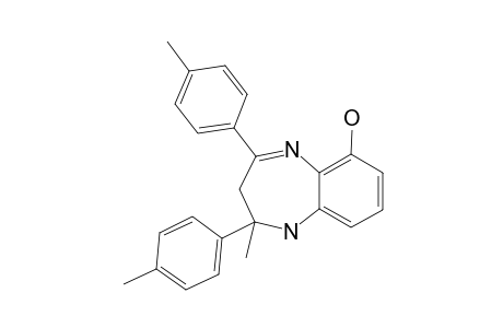 6-HYDROXY-2-METHYL-2,4-BIS-(4-METHYLPHENYL)-2,3-DIHYDRO-1-H-1,5-BENZODIAZEPINE