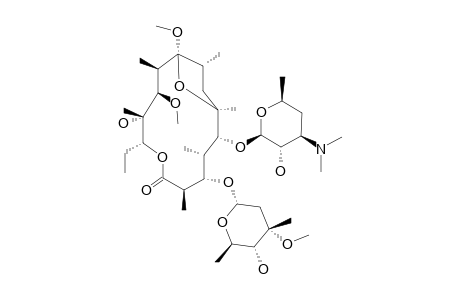 9-O-DEOXO-6-DEOXY-6,9-EPOXY-9-METHOXY-11-O-METHYL-ERYTHROMYCIN-A