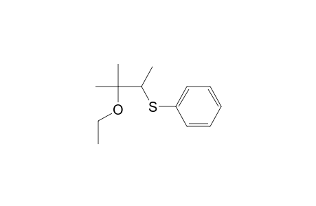 Benzene, [(2-ethoxy-1,2-dimethylpropyl)thio]-