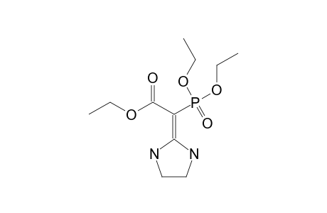 [(ETHOXYCARBONYL)-(IMIDAZOLIDIN-2-YLIDEN)-METHYL]-PHOSPHONIC-ACID-DIETHYLESTER