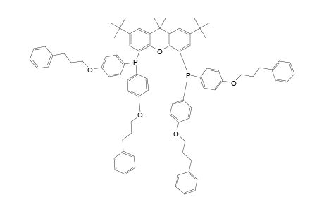 2,7-DI-TERT.-BUTYL-4,5-BIS-[DI-[PARA-(3-PHENYLPROPYL)-PHENOXY]-PHOSPHINO]-9,9-DIMETHYLXANTHENE