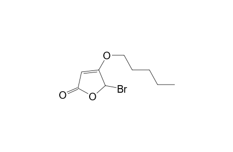 2-Bromanyl-3-pentoxy-2H-furan-5-one