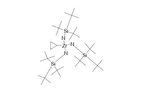 [(TERT.-BUTYL)3SINH]3ZR(CYCLO-PR)