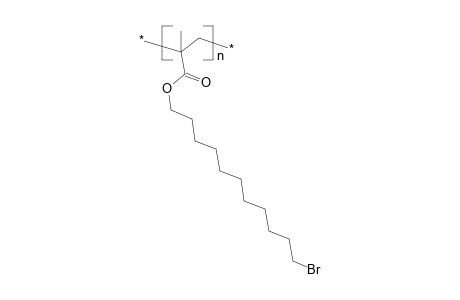 Poly(omega-bromoundecyl methacrylate)