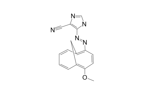 5-(5'-METHOXY-BICYCLO-[4.4.1]-UNDECA-1',3',5',7',9'-PENTAEN-YL-AZO)-1H-IMIDAZOL-4-CARBONITRIL