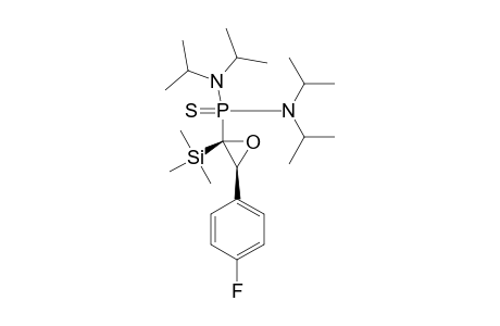 (2R,S/3R,S)-2-[BIS-(DIISOPROPYLAMINO)-THIOXOPHOSPHORANYL]-2-TRIMETHYLSILYL-3-[4'-FLUOROPHENYL]-OXIRANE