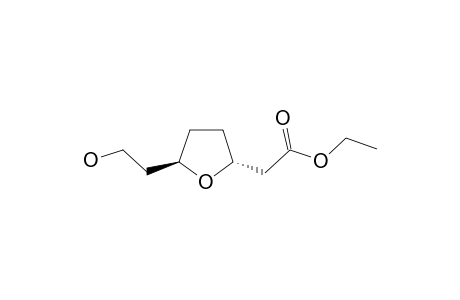 (TRANS)-ETHYL-2-[5-(2-HYDROXYETHYL)-TETRAHYDROFURAN-2-YL]-ACETATE