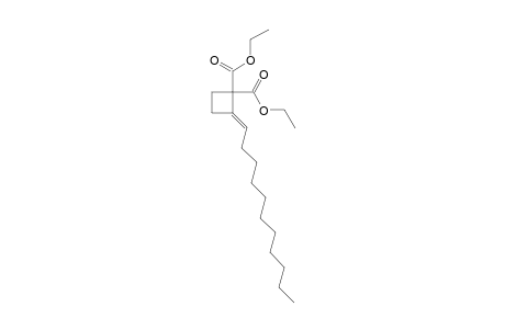 (E)-diethyl 2-undecylidenecyclobutane-1,1-dicarboxylate