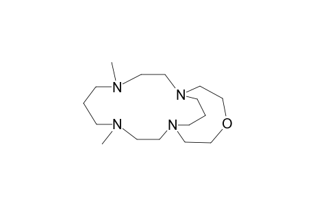 4,8-DIMETHYL-1,4,8,11-TETRAAZA-17-OXABICYCLO-[9.5.3]-NONADECANE