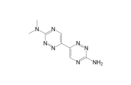 3-N,N-Dimethylamino-6-(3-amino-1,2,4-triazin-6-yl)-1,2,4-triazine