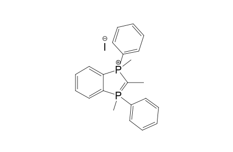 CIS-1,2,3-TRIMETHYL-1,3-DIPHENYL-3-LAMBDA-(5)-PHOSPHA-1-PHOSPHONIAINDENE-IODIDE