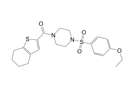 ethyl 4-{[4-(4,5,6,7-tetrahydro-1-benzothien-2-ylcarbonyl)-1-piperazinyl]sulfonyl}phenyl ether