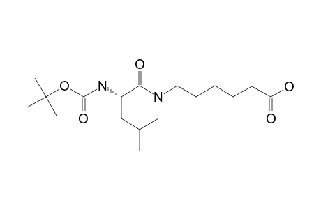 6-(N(ALPHA)-TERT.-BUTOXYCARBONYL-L-LEUCINOYLAMINO)-HEXANOIC-ACID