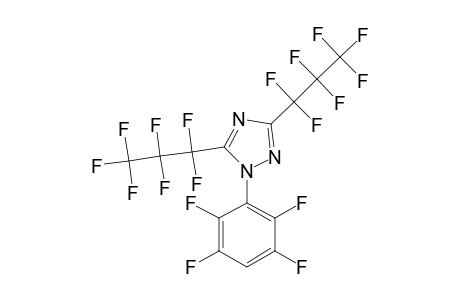 3,5-BIS-(HEPTAFLUOROPROPYL)-1-(2,3,5,6-TETRAFLUOROPHENYL)-1,2,4-TRIAZOLE