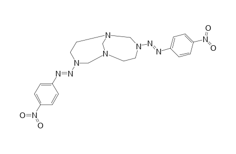 3,8-DI-[2-(PARA-NITROPHENYL)-1-AZENYL]-1,3,6,8-TETRAAZABICYCLO-[4.4.1]-UNDECANE