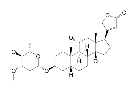 L-Oleandrosyl-sarmentogenin