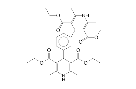 Tetraethyl 4,4'-(1,3-phenylene)bis(1,4-dihydro-2,6-dimethyl-3,5-pyridinedicarboxylate)