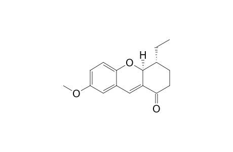 CIS-7-METHOXY-4-ETHYL-2,3,4,4A-TETRAHYDROXANTHEN-1-ONE