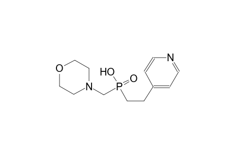 phosphinic acid, (4-morpholinylmethyl)[2-(4-pyridinyl)ethyl]-