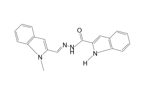 INDOLE-2-CARBOXYLIC ACID, [(1-METHYLINDOL-2-YL)METHYLENE]HYDRAZIDE