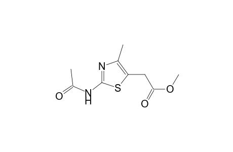 Methyl (2-acetylamino-4-methyl-5-thiazolyl)acetate