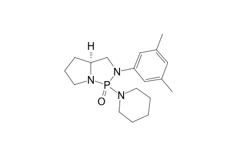 (+)-(7A-S,3-R)-3-PIPERIDINO-1,2,5,6,7,7A-HEXAHYDRO-2-(3,5-DIMETHYLPHENYL)-PYRROLO-[1,2-C]-[1,3,2]-DIAZAPHOSPHOLE-3-OXIDE