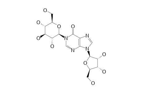 1-(BETA-D-GLUCOPYRANOSYL)-INOSINE