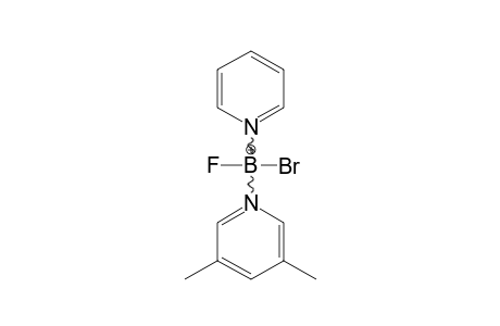 PYRIDINE-3,5-DIMETHYLPYRIDINE-BROMOFLUOROBORON-CATION