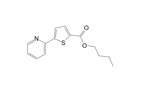 5-(2-pyridyl)-2-thiophenecarboxylic acid, butyl ester