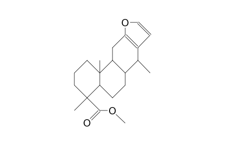 Phenanthro[3,2-b]furan-4-carboxylic acid, 1,2,3,4,4a,5,6,6a,7,11,11a,11b-dodecahydro-4,7,11b-trimethyl-, methyl ester, (4S,4aR,6aS,7R,11aS,11bR)-